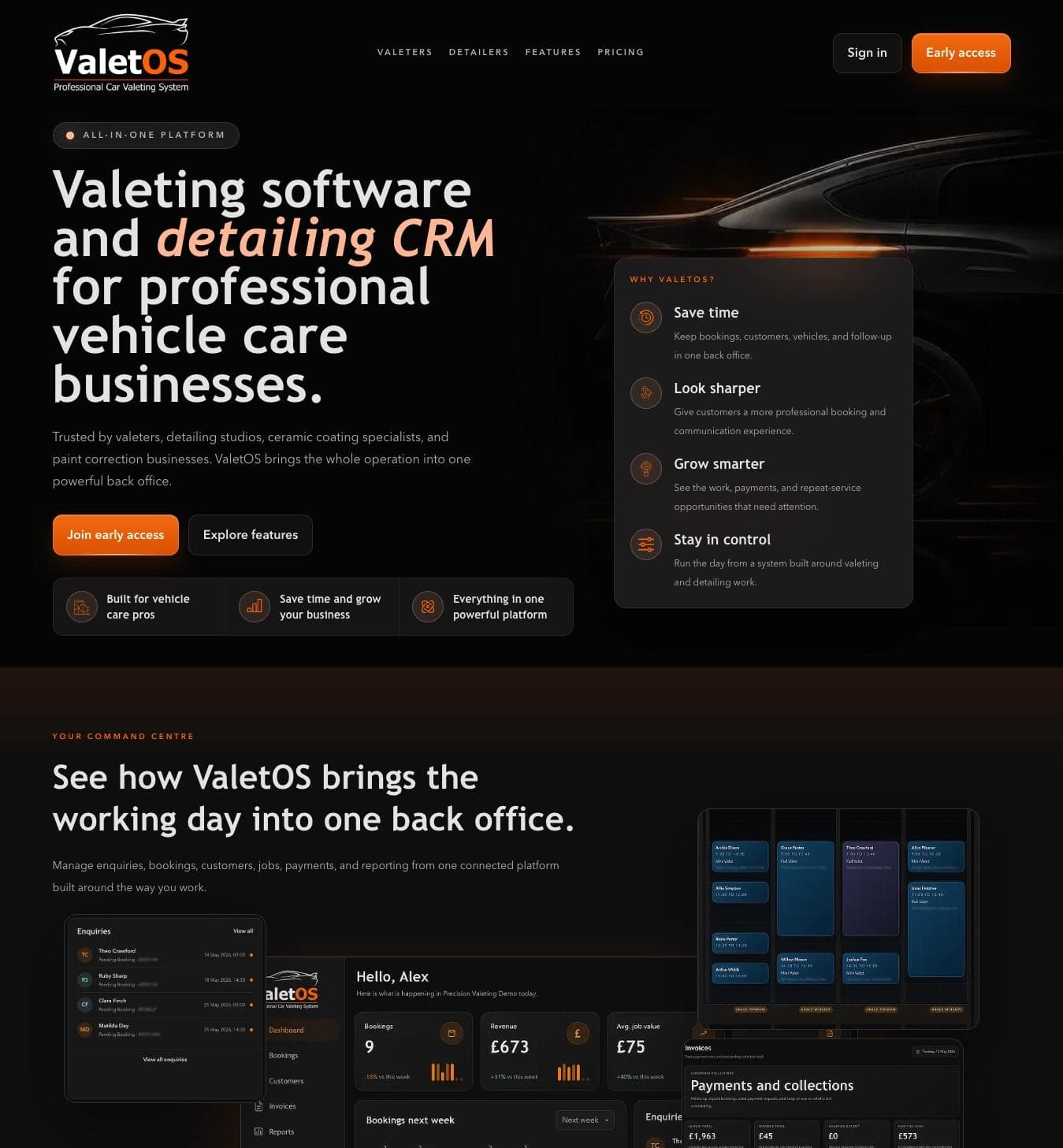 ValetOS Home Page
